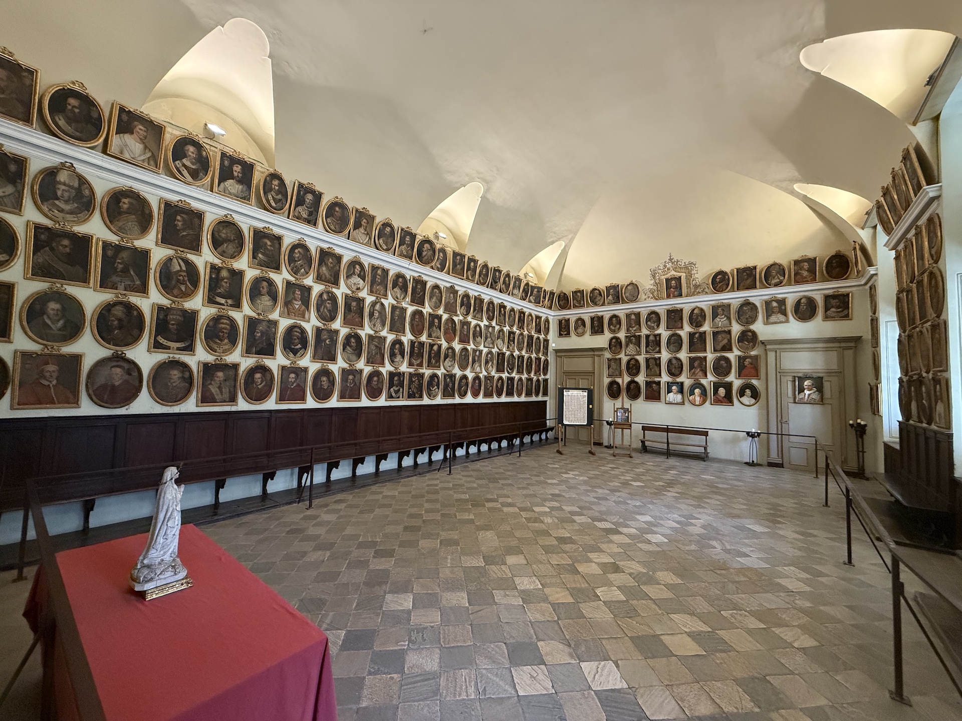 La Sala dei Papi